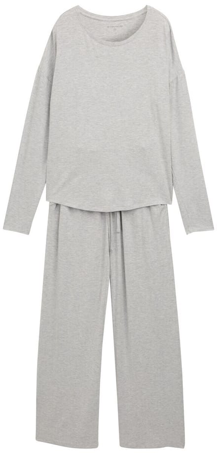 Tom Tailor - Basis pyjamaset - Maat M/38 - grey-medium-melange