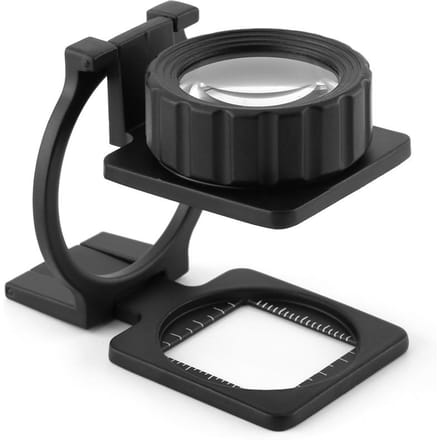 15X Draagbare Opvouwbare Vergrootglas Stand Vergrootglas Lens Loep MeetSchaal