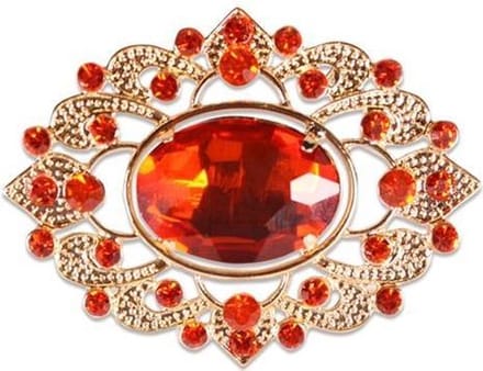 Witbaard Baretspeld Deluxe Rood/goud