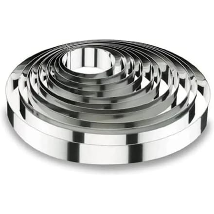 Ronde taartring Lacor 20x4,5 cm