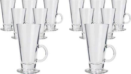 Pasabahce - Colombian Glazen - 260ml - 12 stuks - Met oor