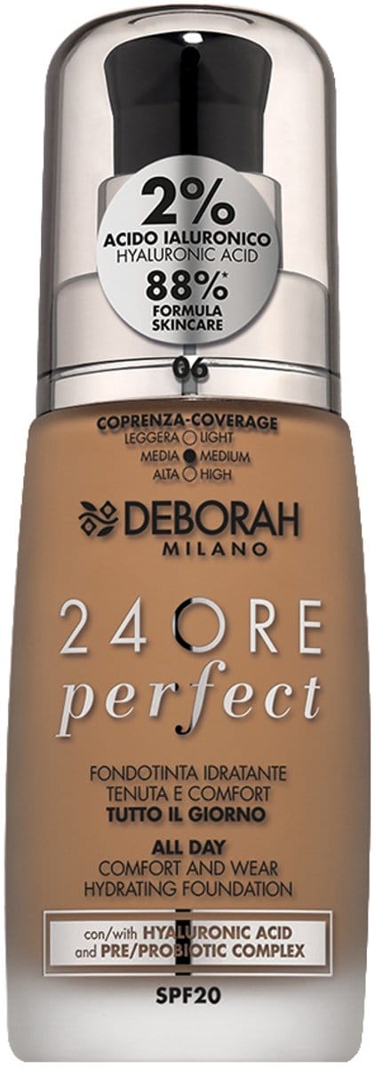Deborah Milano 24ore Perfect 30 ml Pompflacon 6 Caramel