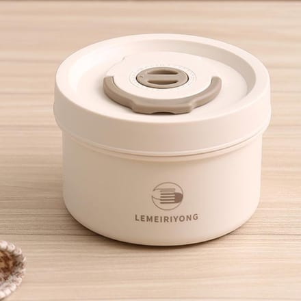 Lunchbox Draagbare geïsoleerde lunchcontainerset Stapelbare Bento roestvrijstalen lunchcontainer white