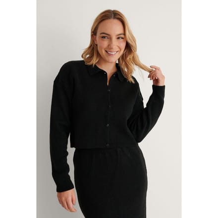 NA-KD Dropped Shoulder Dames Vest - Maat S