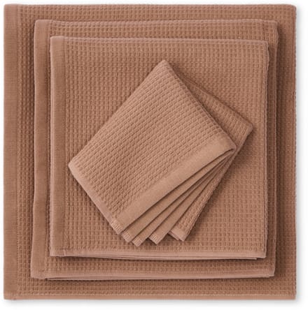 Kayori Nuno Handdoek - 60x110 cm - Set van 3 - Terra