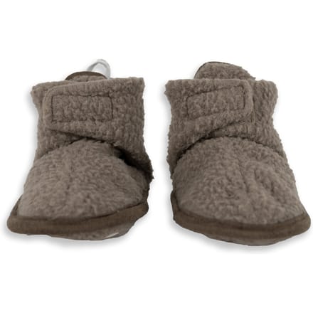 Babyslofjes teddy - Fleece - 3-6 maanden - Bruin - Klittenband