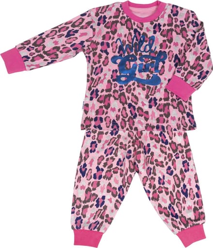 Frogs and Dogs - Pyjama Luipaard - Roze - Maat 68 - Meisjes