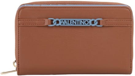 VALENTINO portemonnee Ebe Wallet Cuoio / Avio bruine