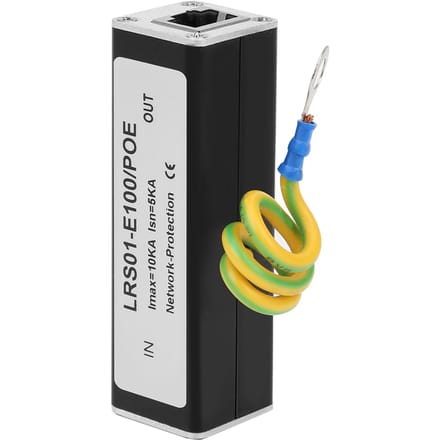 Parafoudre POE pour caméra IP, protection contre les surtensions, réponse rapide aux applications de sécurité