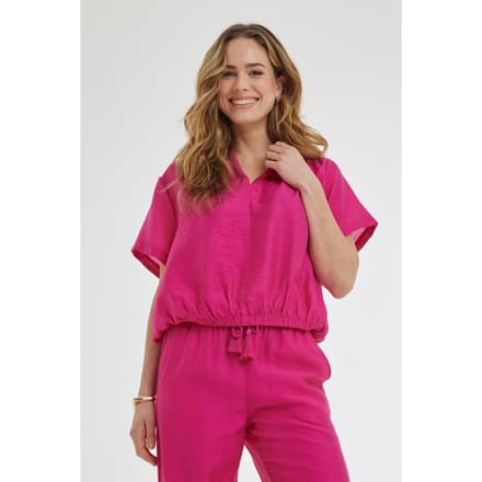 DIDI Blouse Perla Fuchsia Purple Größe: 38 | Blusen Outlet | Damen | Rosa