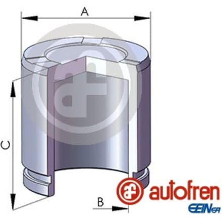 Zuiger, remklauw AUTOFREN SEINSA D025781, achter