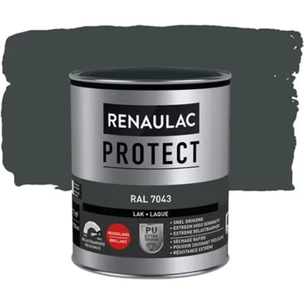 Renaulac Lak Protect Ral7043 Hoogglans 750ml