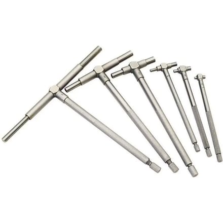 Set van 6 telescopische boring gauges Draper