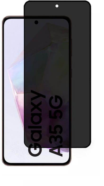Privacy Screenprotector Geschikt Voor Samsung A35 - Volledige Beschermglas - PREMIUM Tempered Glass - 1 stuk