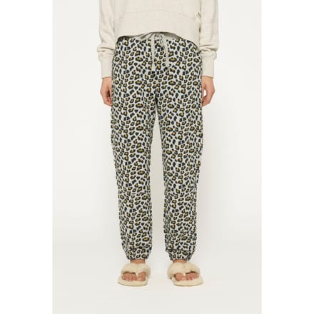 10DAYS Cropped Jogger Leopard Light Grey Melee Maat: XXS | Joggingbroeken Outlet | Dames | Grijs