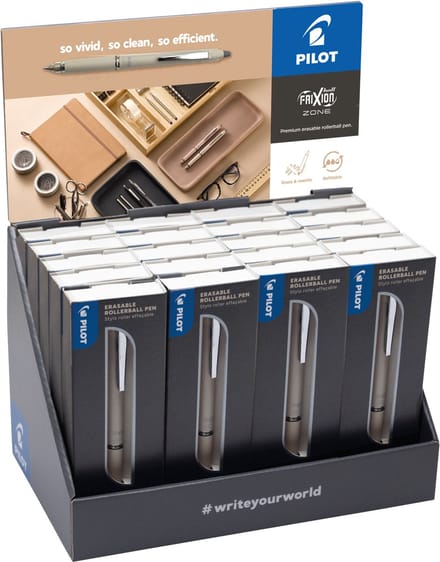 Rollerpen PILOT friXion Ball Zone medium assorti | 20 stuks