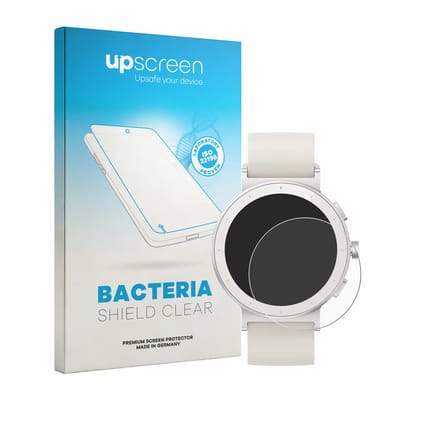 upscreen - Screenprotector voor realme Watch S5 - Folie Beschermfolie transparant antibacterieel