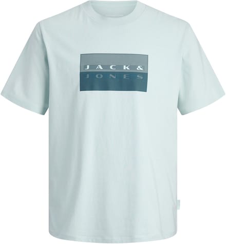 JACK&JONES - JCOFUSION DOTS PRINT TEE SS CN SN MNI - Jongens - T-shirts