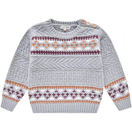 Louise Misha Jumper Cosmo Dark Cloud Größe: 3Y | Strickjacken Outlet | kids
