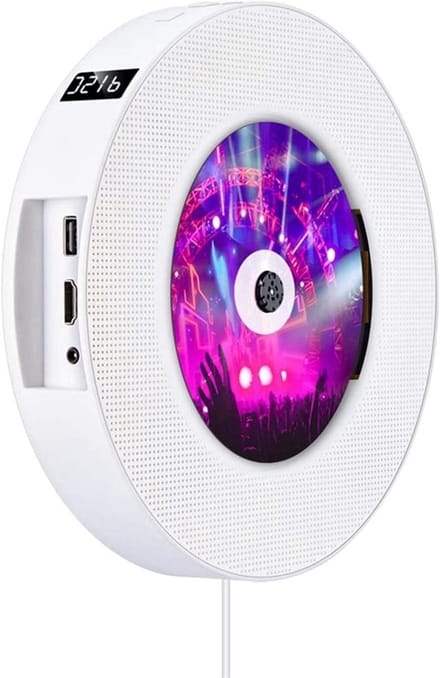 Draagbare speler - Muziek video - Thuis entertainment - 5-in-1 multifunctioneel - 1500 Gram - Zwart