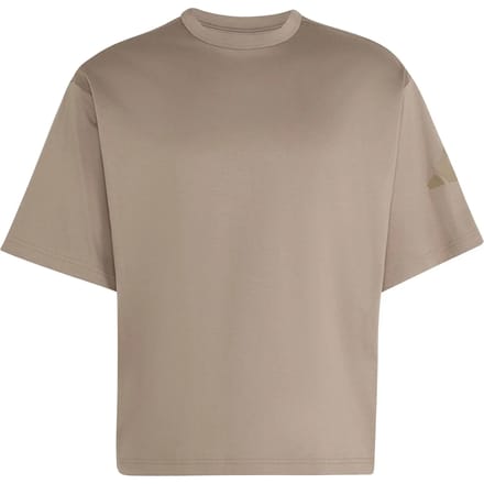 Adidas Soft Lux T-shirt Met Korte Mouwen Bruin S / Regular Man
