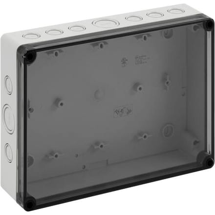 Spelsberg TK PC 2518-6F-TM Installatiebehuizing 180 x 254 x 63 Polystereen, Polycarbonaat, Polyurethaan, Polyamide Lichtgrijs 1 stuk(s)