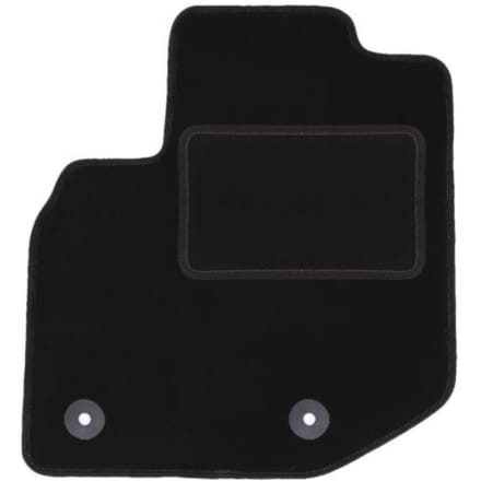 Bestuurdersmat zwart voor: Honda Jazz III hatchback (2008-2011)