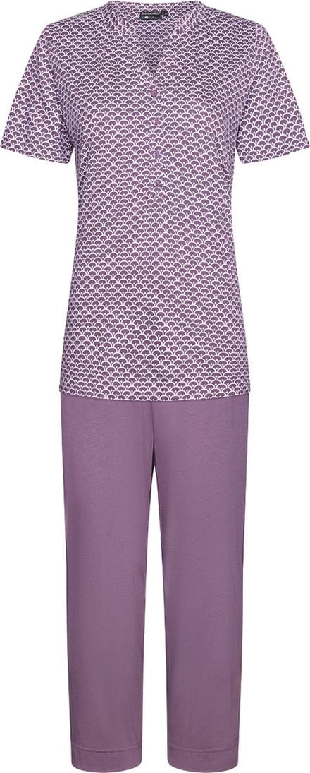 Paarse duurzame pyjama Pastunette - Paars - Maat - 38