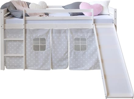 Homestyle4u Hoogslaper - 90x200 cm - met lattenbodem