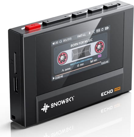 Fiio Snowsky Echo Mini - Zwart - Draagbare Hi-Res Speler