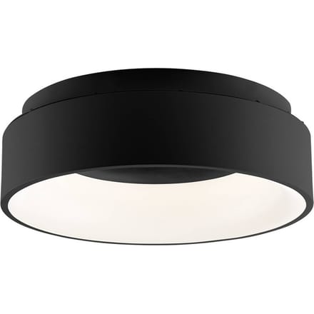 Luce Ambiente Design LED plafondlamp Noah, zwart, Ø 45 cm, metaal, CCT