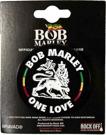 Bob Marley - Lion Pin - Multicolours