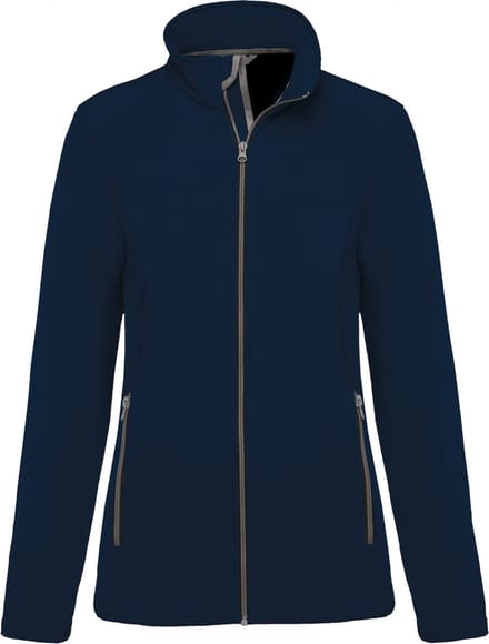 Kariban 2-laagse damessoftshelljas K425 - Navy - S