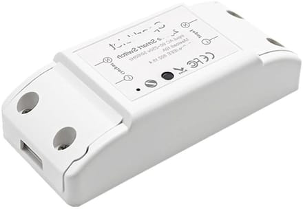 Automatische Schakelmodule - Afstandsbediening Controller - Stroom Beheer - Aardingsfout Bescherming - 88 x 38 mm - Wit