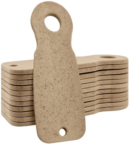 CombiCraft Blanco Caddy-Key Houtvezel Winkelwagenmunt - 50 stuks