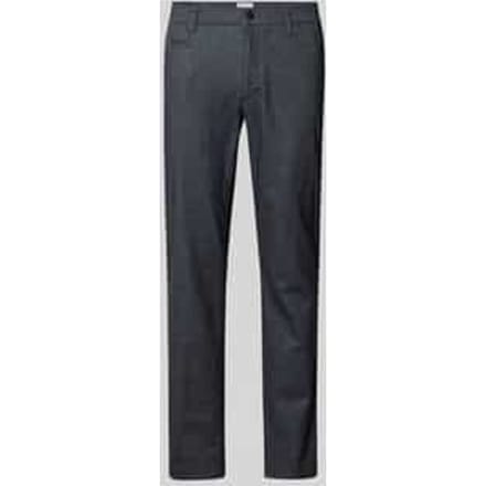 slim fit broek met achterzakken model 'Fabio'