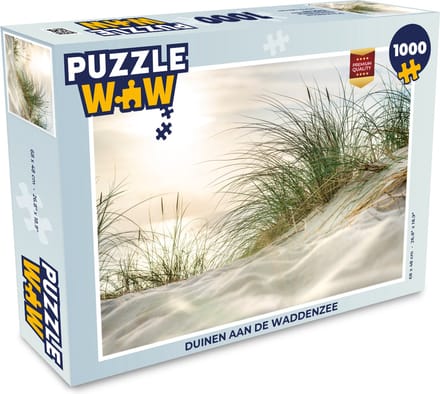 Puzzel Duinen aan de Waddenzee - Legpuzzel - Puzzel 1000 stukjes volwassenen