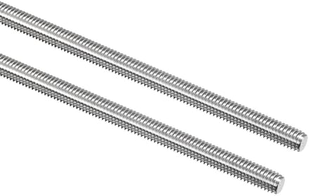 Draadstang M6 x 150 mm RVS 304 - 2 Stuks - Schroefdraad - Perfect voor Motor