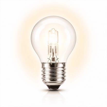 1x Kogel Halogeenlamp E27 - 52W - Warm Wit Licht (2700K) - 820 lm - 2 jaar - Dimbaar