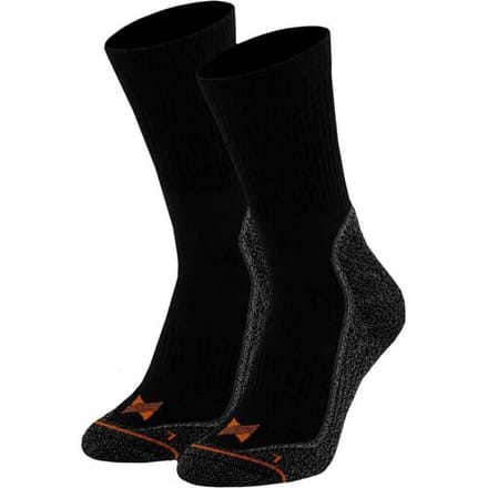 Xtreme Werksokken Heren - Thermo - Extra warm - 2 paar - Zwart - Maat 48/50