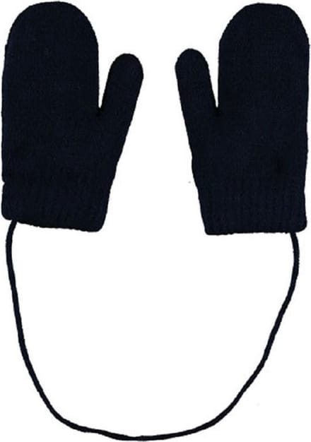 Sarlini Wanten Knit Teddy Voering Navy