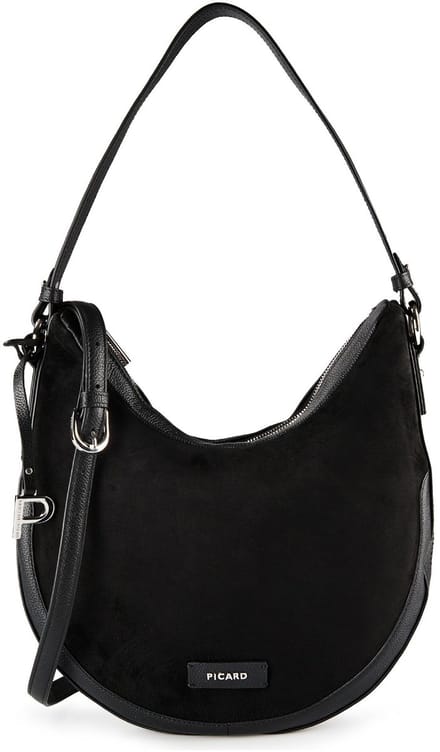 PICARD schoudertas Highlands Handbag Black Combi zwart