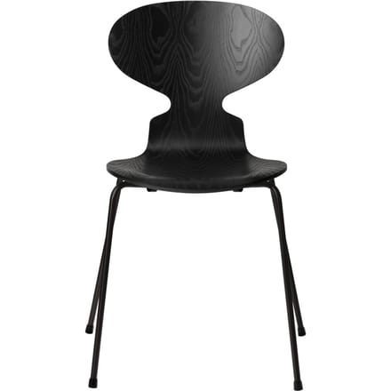 Fritz Hansen Ant Stoel - zwart - zwart