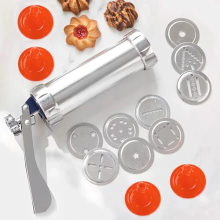 2 in 1 koekjesmaker en spuitzak InnovaGoods Prekies