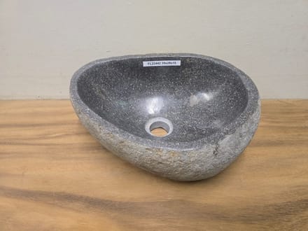 Waskom Natuursteen - 39x28x15cm - FL23442