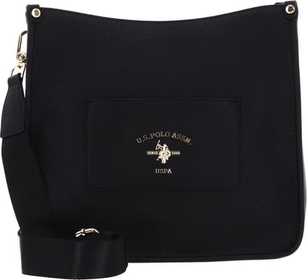 U.S. POLO ASSN. Schoudertas Stanford Hobo Black Zwart