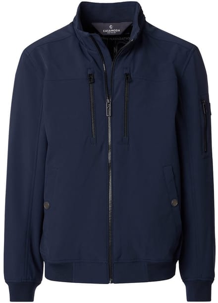 Casa Moda Softshell Jas Met Stretch Opstaande Kraag - XXL