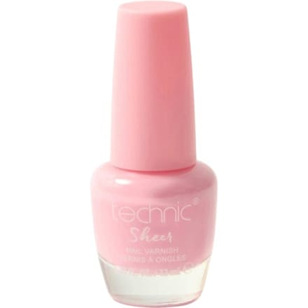Technic Sheer Nail Varnish Pink 12 ml