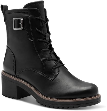 Marco Tozzi Dames Enkellaarsje 2-25213-45 001 F-breedte Maat: 37 EU