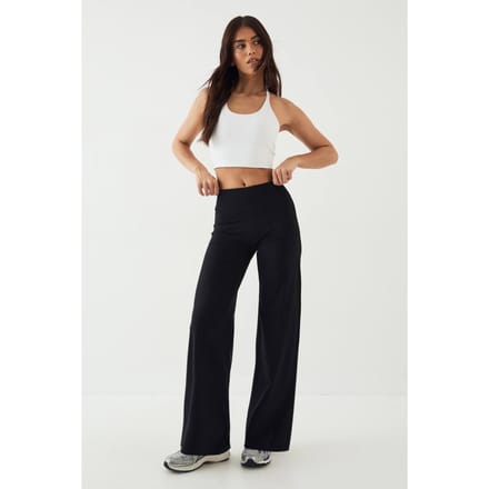Dames DSGN Studio Ultra Sculpt Rechte Pijp Broek | Black | Maat: Medium